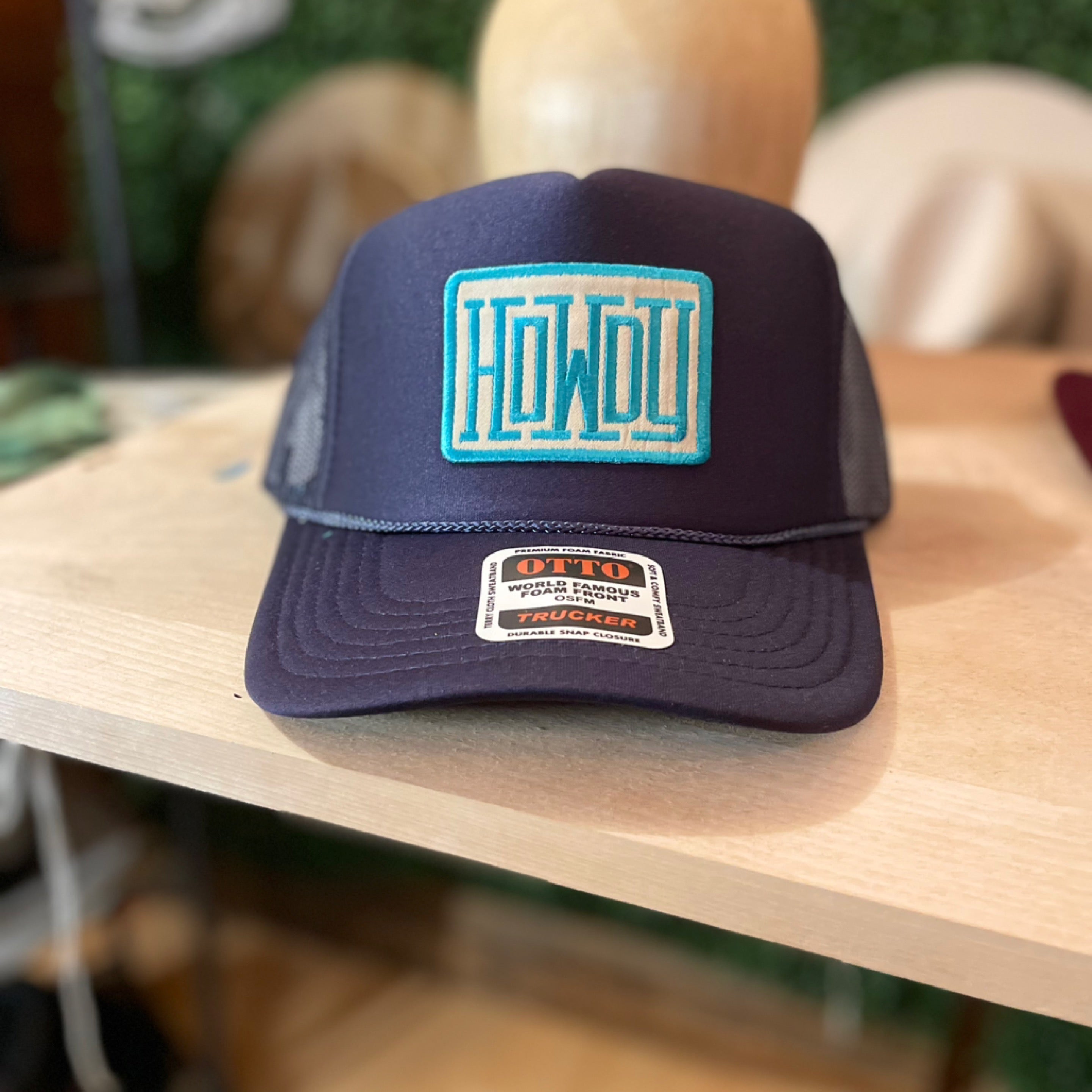 Navy Trucker Hat