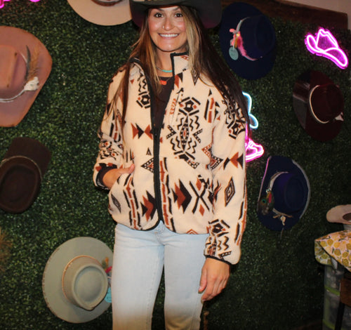 Aztec Sherpa jacket
