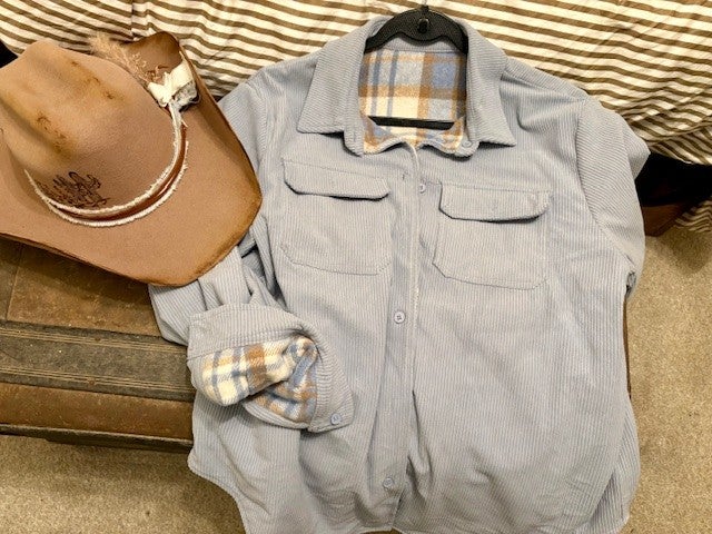 Reversible Plaid Shacket