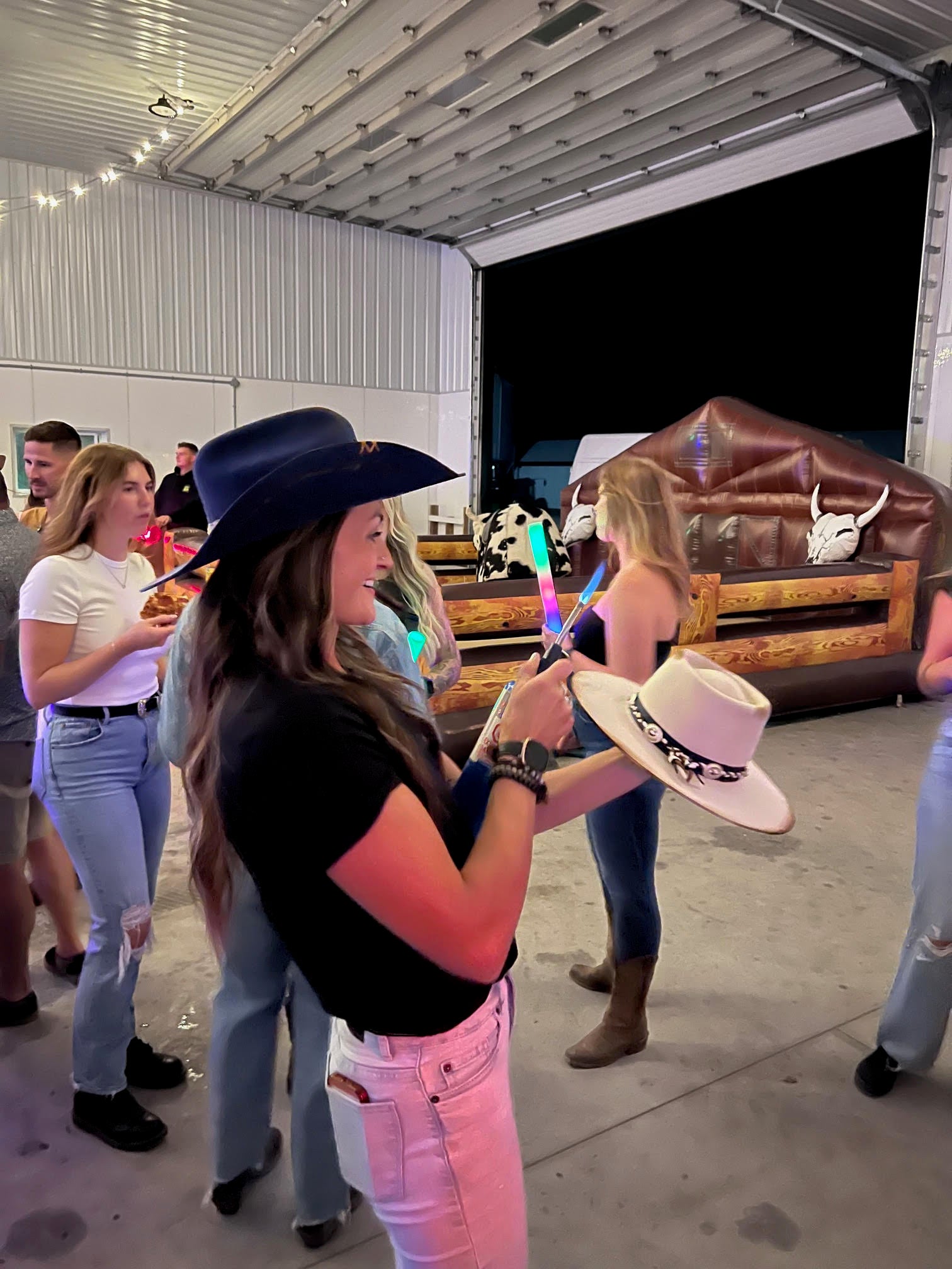 JJC-hat burning-cowboy hat