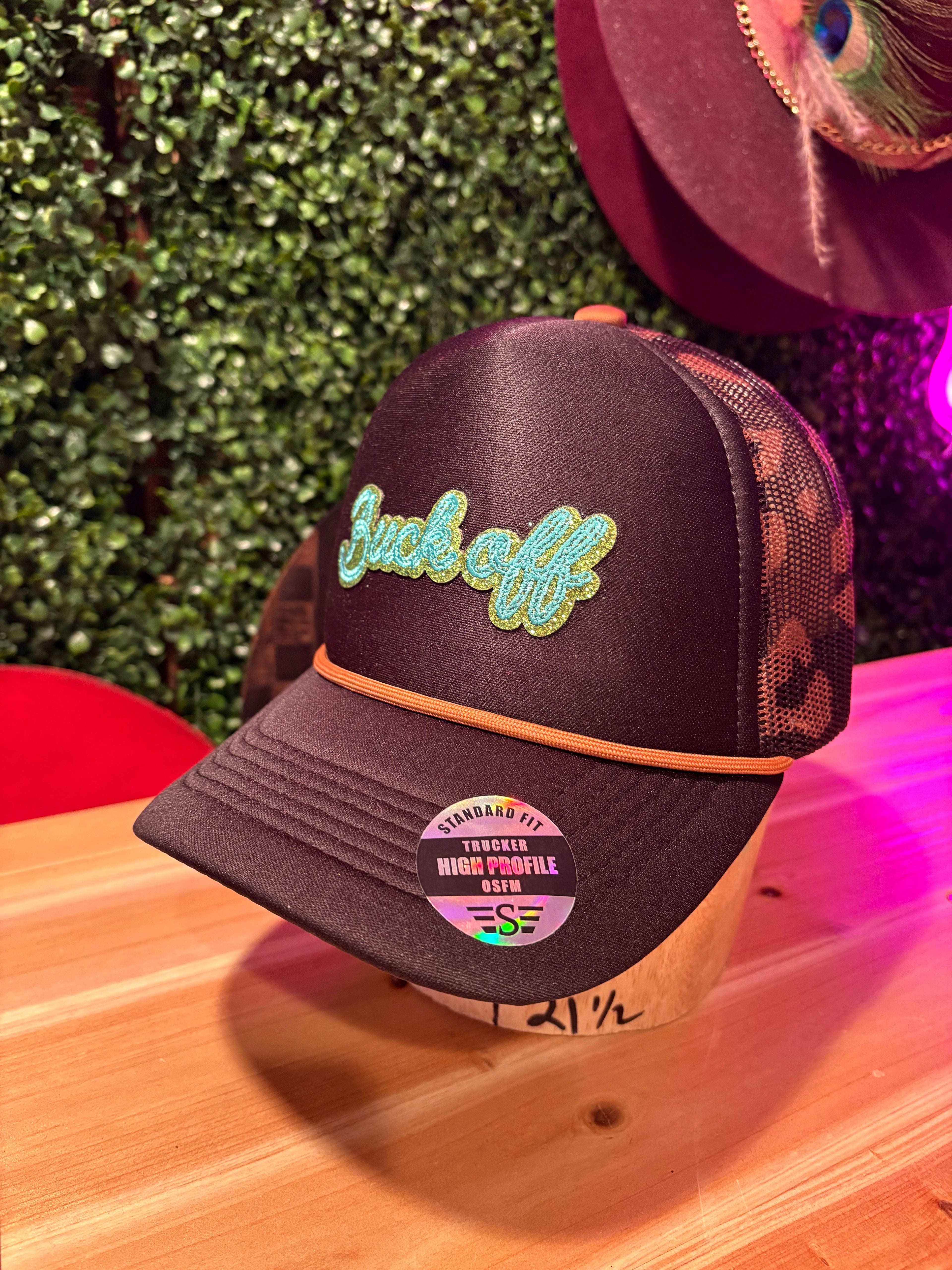 Buck Off Trucker Hat