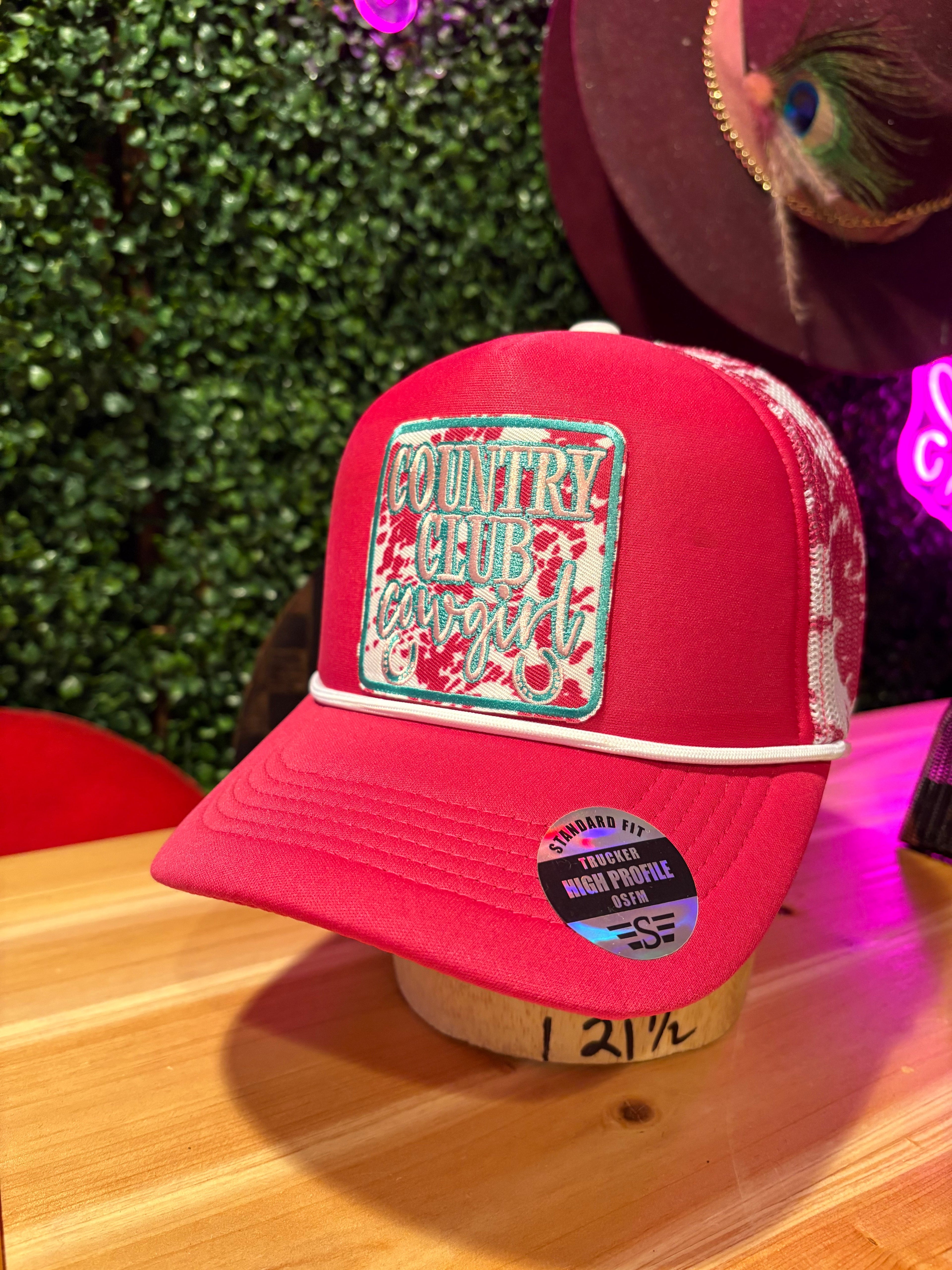Country Club Cowgirl Trucker Hat