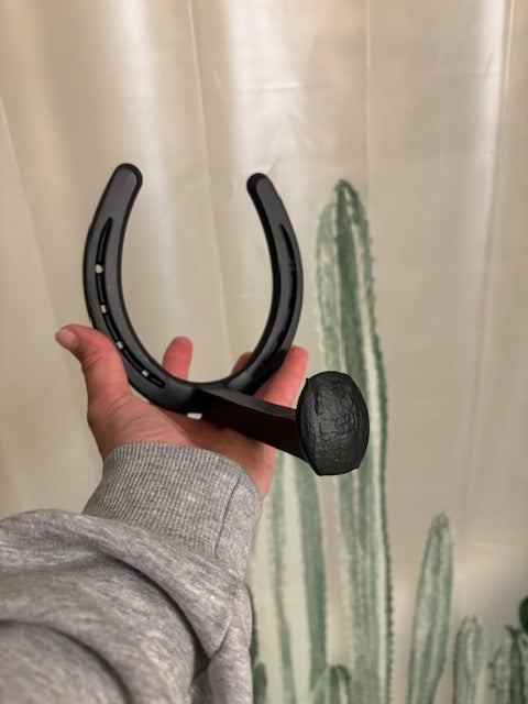 Horseshoe Toilet Paper Holder