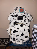 Cow Print Backpack