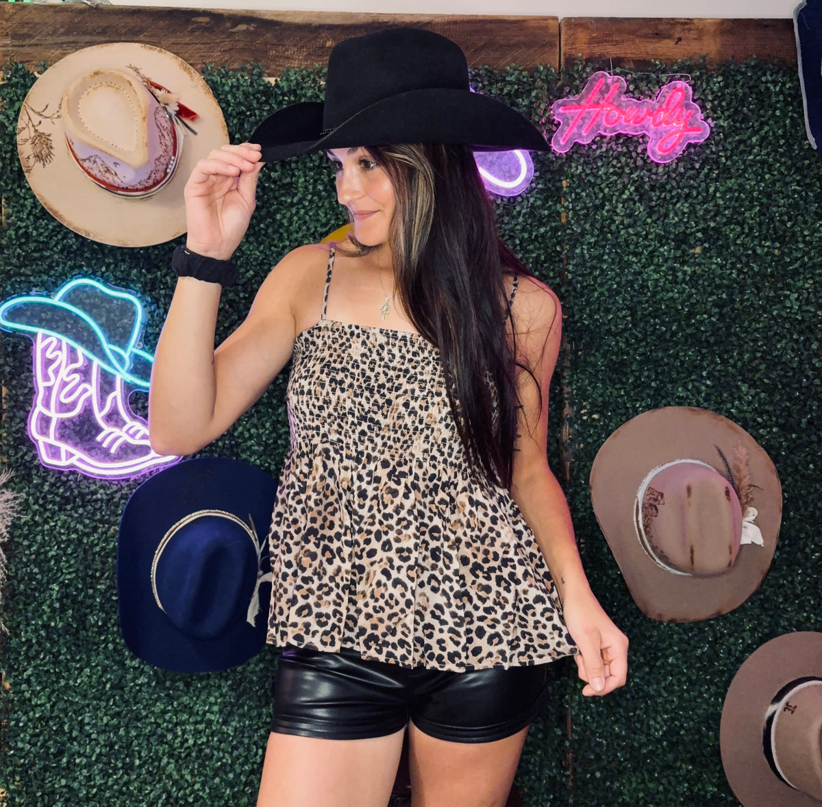 Cheetah Print Tank Top