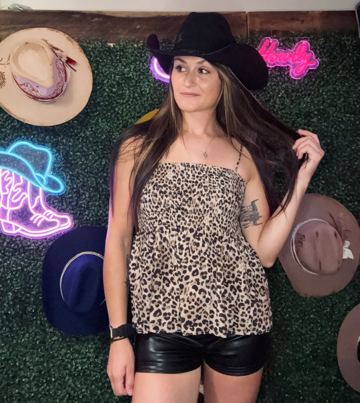 Cheetah Print Tank Top