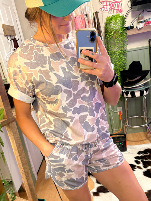Camo T-Shirt Set